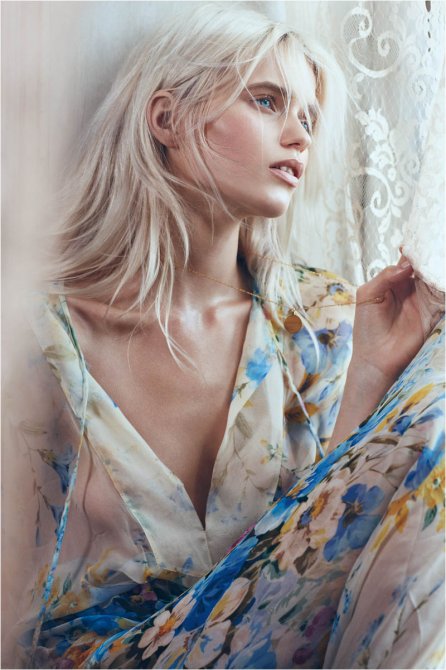 Эбби Ли Кершоу (Abbey Lee Kershaw) в фотосессии для журнала «Vogue»