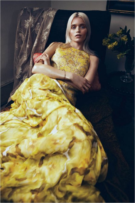Эбби Ли Кершоу (Abbey Lee Kershaw) в фотосессии для журнала «Vogue»