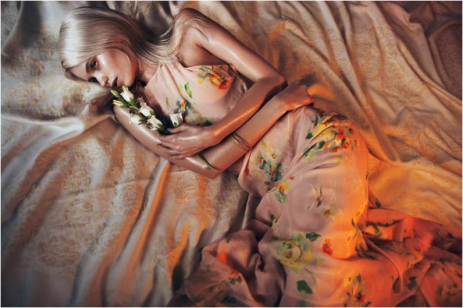 Эбби Ли Кершоу (Abbey Lee Kershaw) в фотосессии для журнала «Vogue»