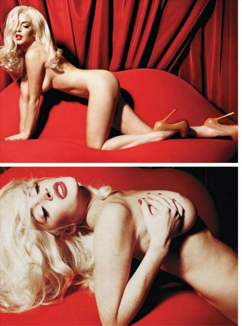 Линдсей Лохан (Lindsay Lohan) разделась для журнала «Playboy»