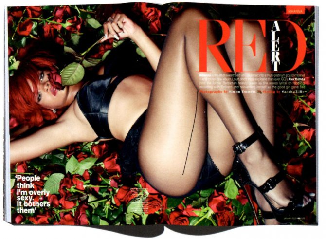 Рианна (Rihanna) в откровенной фотосессии для журнала GQ