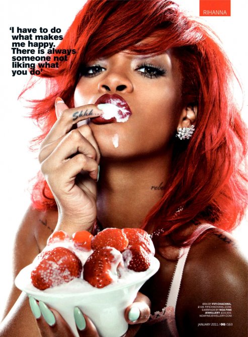 Рианна (Rihanna) в откровенной фотосессии для журнала GQ