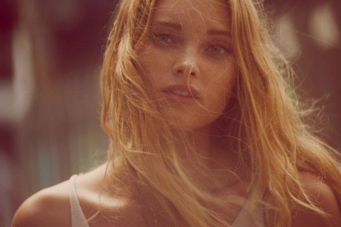 Обнаженная Эльза Хоск (Elsa Hosk) в фотосете Гая Ароша (Guy Aroch)