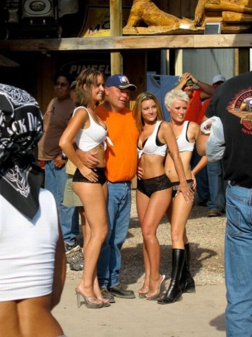 Девушки с фестиваля Sturgis