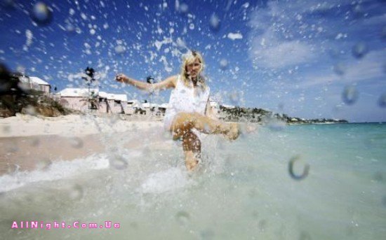Natasha Bedingfield в отпуске