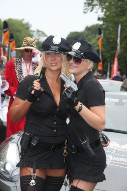 Красотки с ралли Cannonball Run 2012