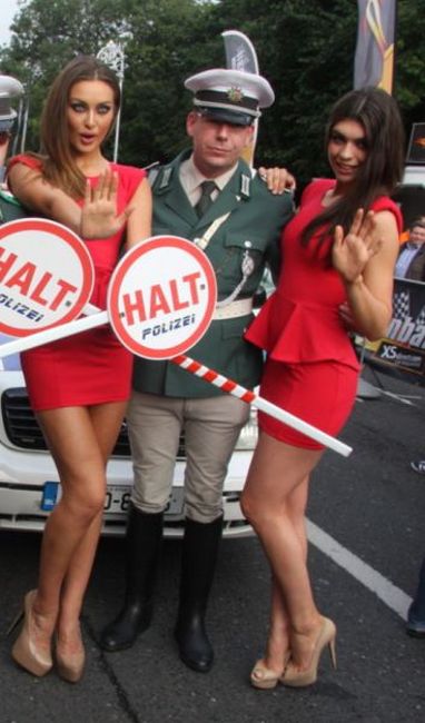 Красотки с ралли Cannonball Run 2012