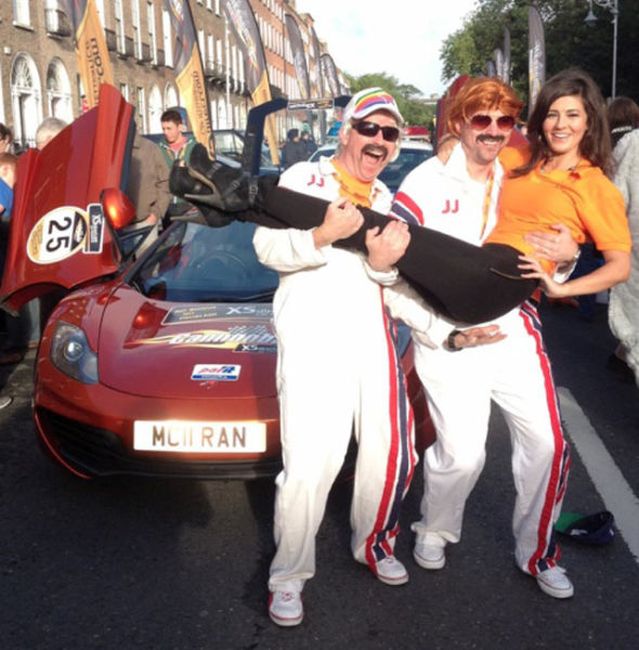 Красотки с ралли Cannonball Run 2012