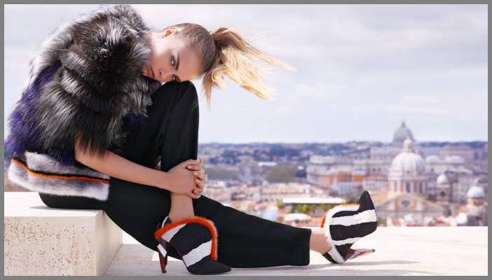 Фотосессия для Fendi (осень 2013)