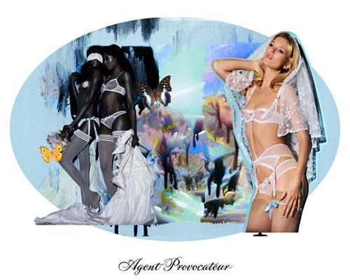 Кейт Мосс вновь стала лицом бренда Agent Provocateur