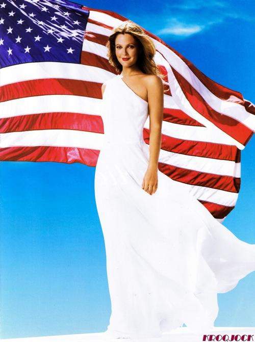 Голая Дрю Бэрримор (Drew Barrymore), POP и Harper's Bazaar (фото 18+)