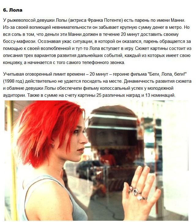 Отличная подборка сильных девушек из кинофильмов