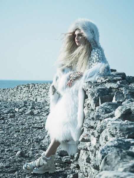 Sasha Pivorarova - Mikael Jansson Photoshoot for Vogue