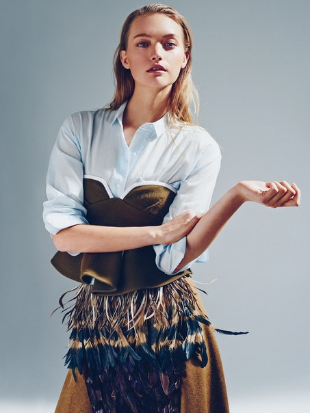 Gemma Ward by Beau Grealy for Sunday Style Australia