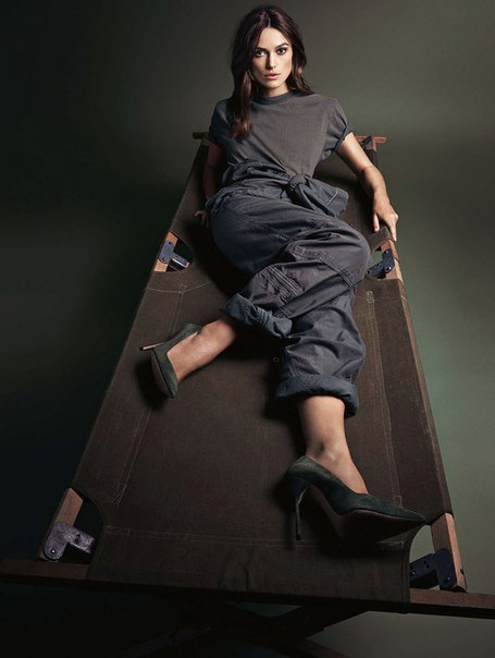 Keira Knightley - Karen Collins Photoshoot for Glamour