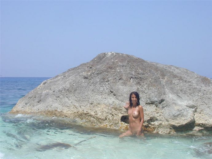 Любительская эротика из отпуска на море