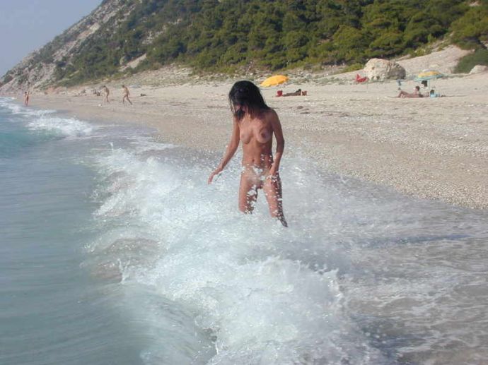 Любительская эротика из отпуска на море