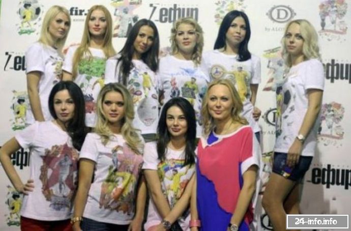 Сексуальные жёны украинских футболистов