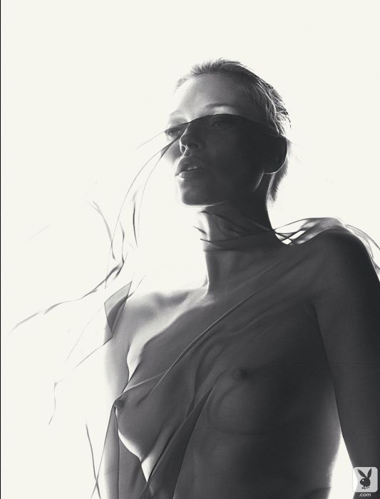 Обнажённая фотосессия Кейт Мосс в журнале Playboy 2014 (эротика)
