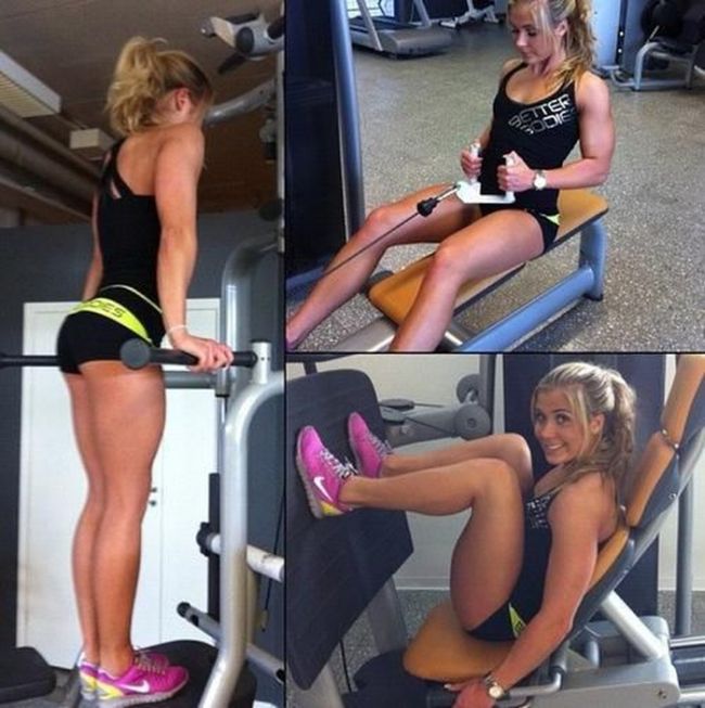Сексуальные спортивные девушки