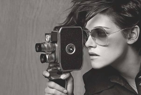 Кристен Стюарт в рекламе очков от Chanel