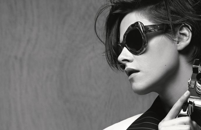 Кристен Стюарт (Kristen Stewart) для рекламы очков
