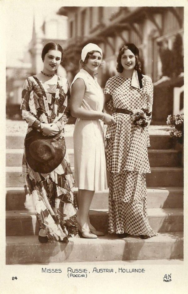 Участницы конкурса красоты Мисс Европа 1930
