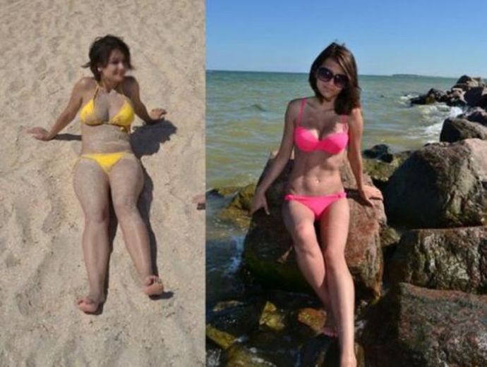 Девушки, которым удалось похудеть