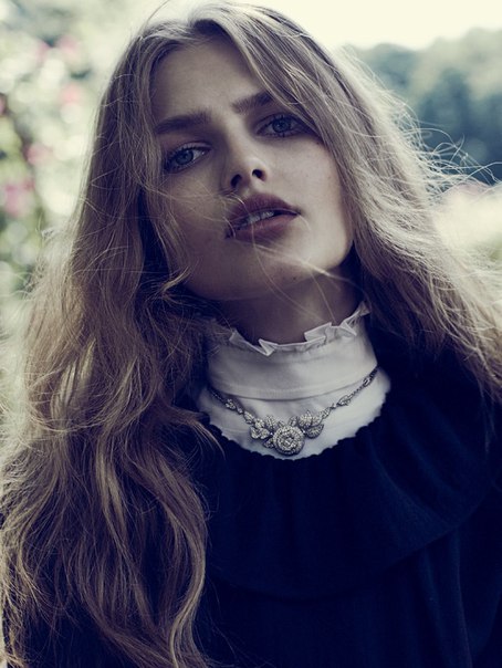 Aneta Pajak by Emma Tempest for Vogue Russia August