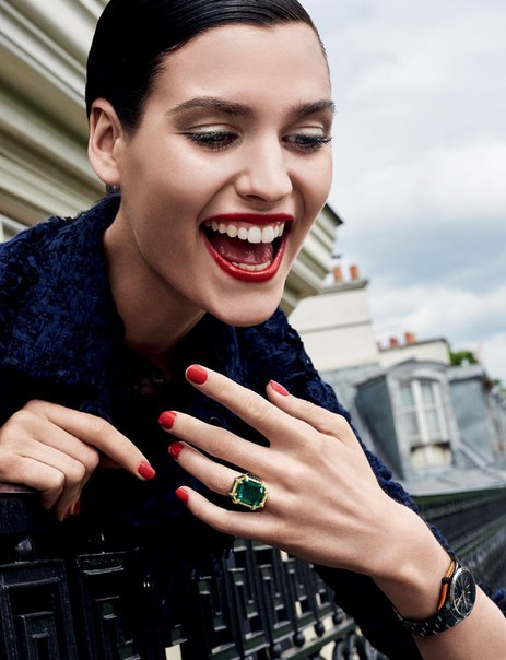 Manon Leloup by Bjarne Jonasson for Vogue Russia August