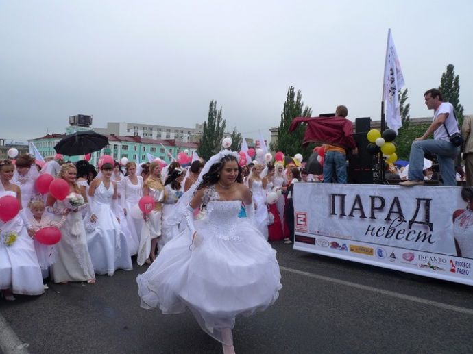 Парад невест в Курске