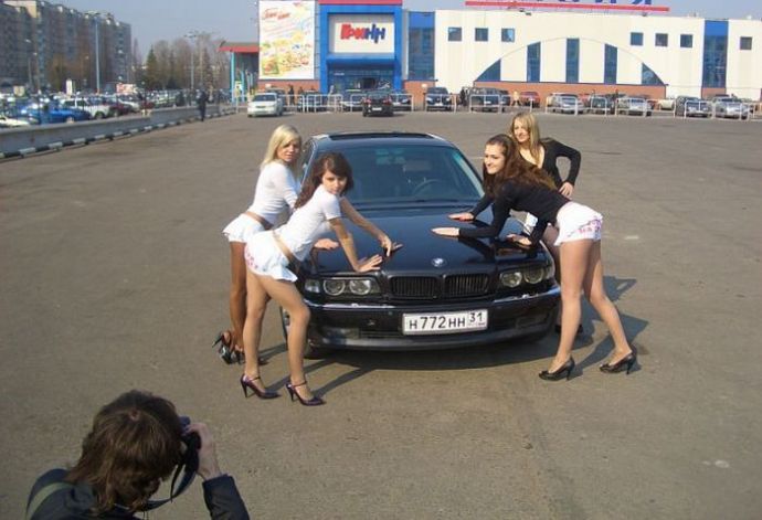 Смотри на дорогу (прикольные женские трусы)