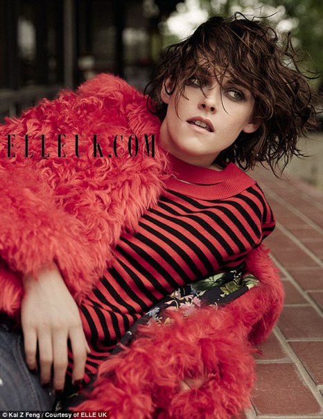 Кристен Стюарт для журнала Elle. Сентябрь 2015