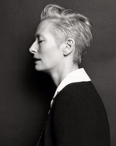 Тильда Суинтон для Vogue Korea. Август 2015