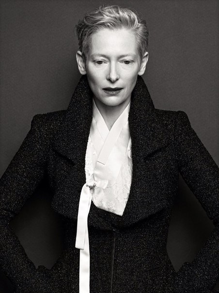 Тильда Суинтон для Vogue Korea. Август 2015