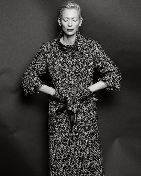 Тильда Суинтон для Vogue Korea. Август 2015