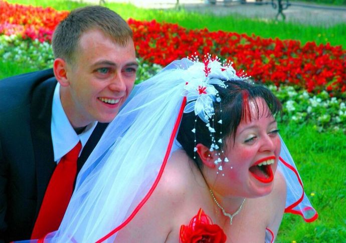 Свадебные фотографии, после которых жениться перехочется...