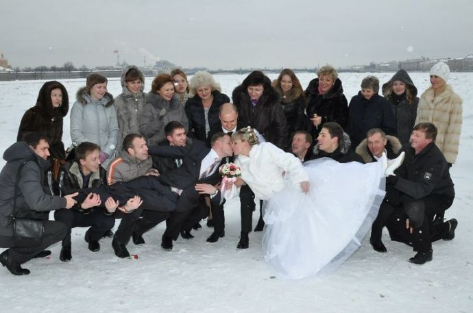 Свадебные фотографии, после которых жениться перехочется...