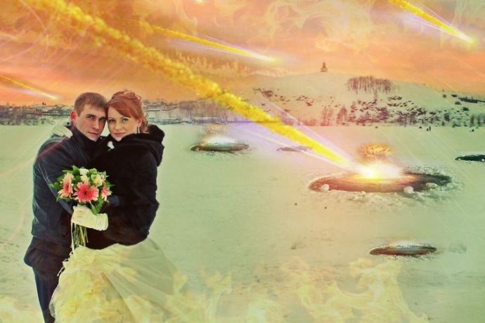 Свадебные фотографии, после которых жениться перехочется...