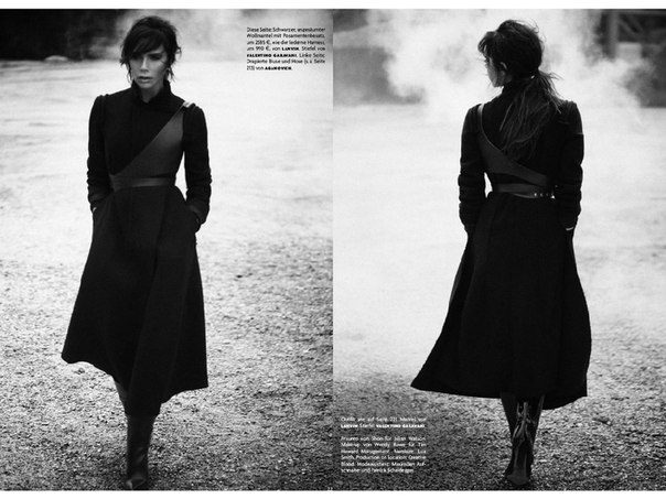 Фотосессия Виктории Бекхэм для Vogue Germany