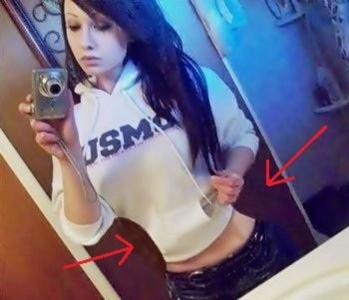 Девушки и их кривые руки в фотошопе