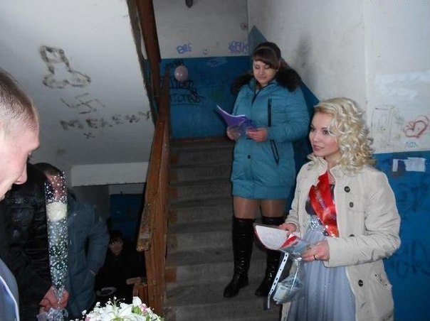Непередаваемый антураж русских свадеб.
