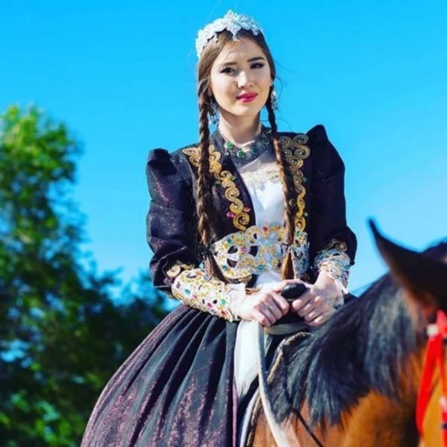 Финалистки казахстанского конкурса красоты