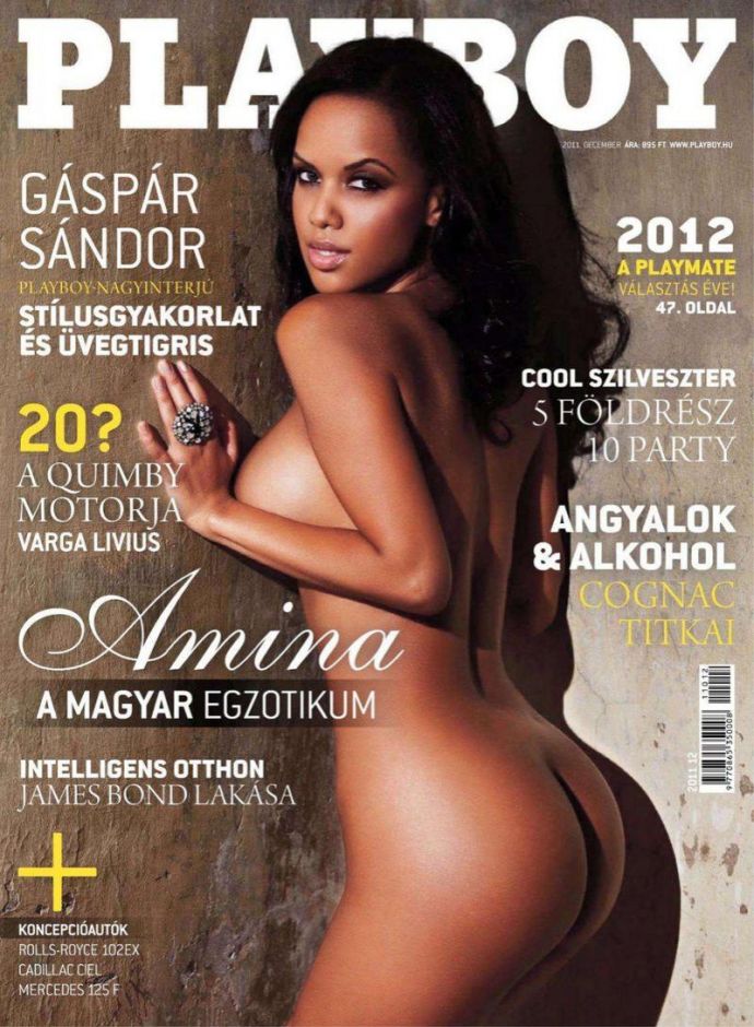 Секси Amina Malakona - Playboy December 2011 (12-2011) Hungary