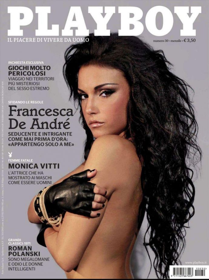 Богиня эротики Francesca De Andre - Playboy November 2011 (11-2011) Italy