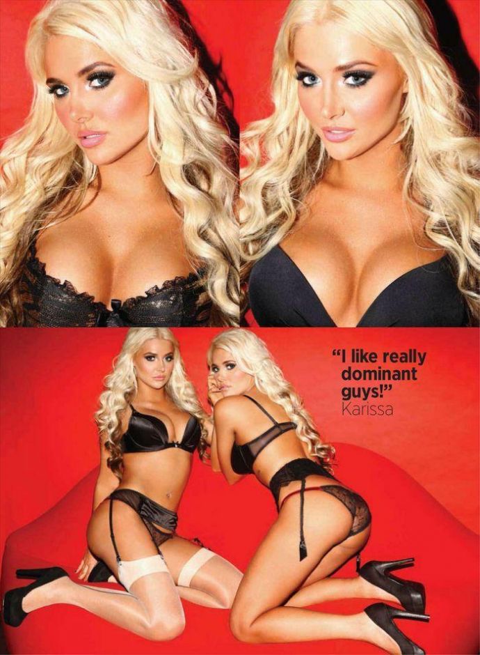 Сексуальная Kristina Shannon, Karissa Shannon - Nuts February 2012 (2-2012b) UK