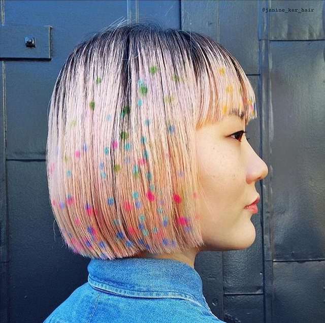 Новый тренд Instagram: #hairstencil
