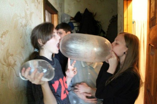 Девушки на вписках отрываются с мужиками