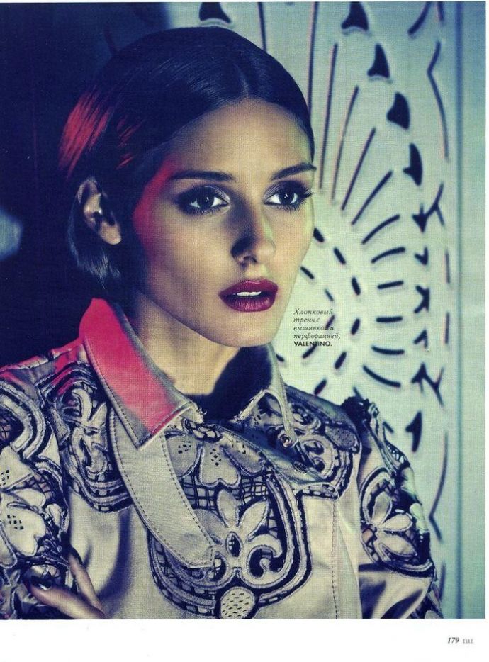 Голая звезда Olivia Palermo (Оливия Палермо) - Elle Апрель 2012