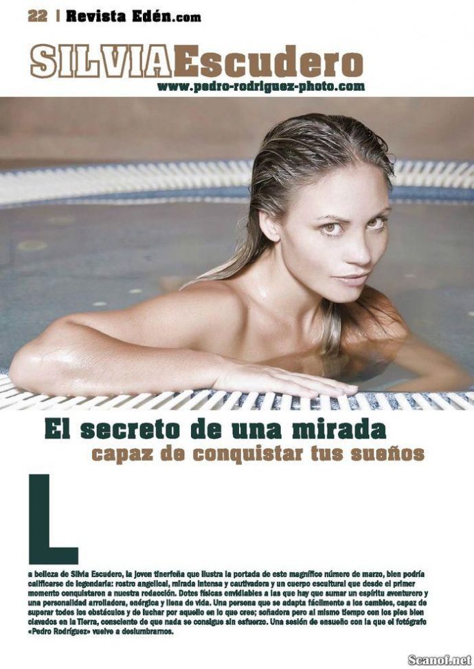 Сексуальная Silvia Escudero - Revista Eden March 2012